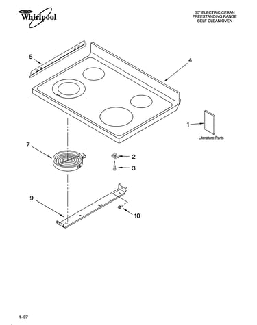Cooktop parts