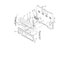 Whirlpool WERP4101SS1 control panel parts diagram