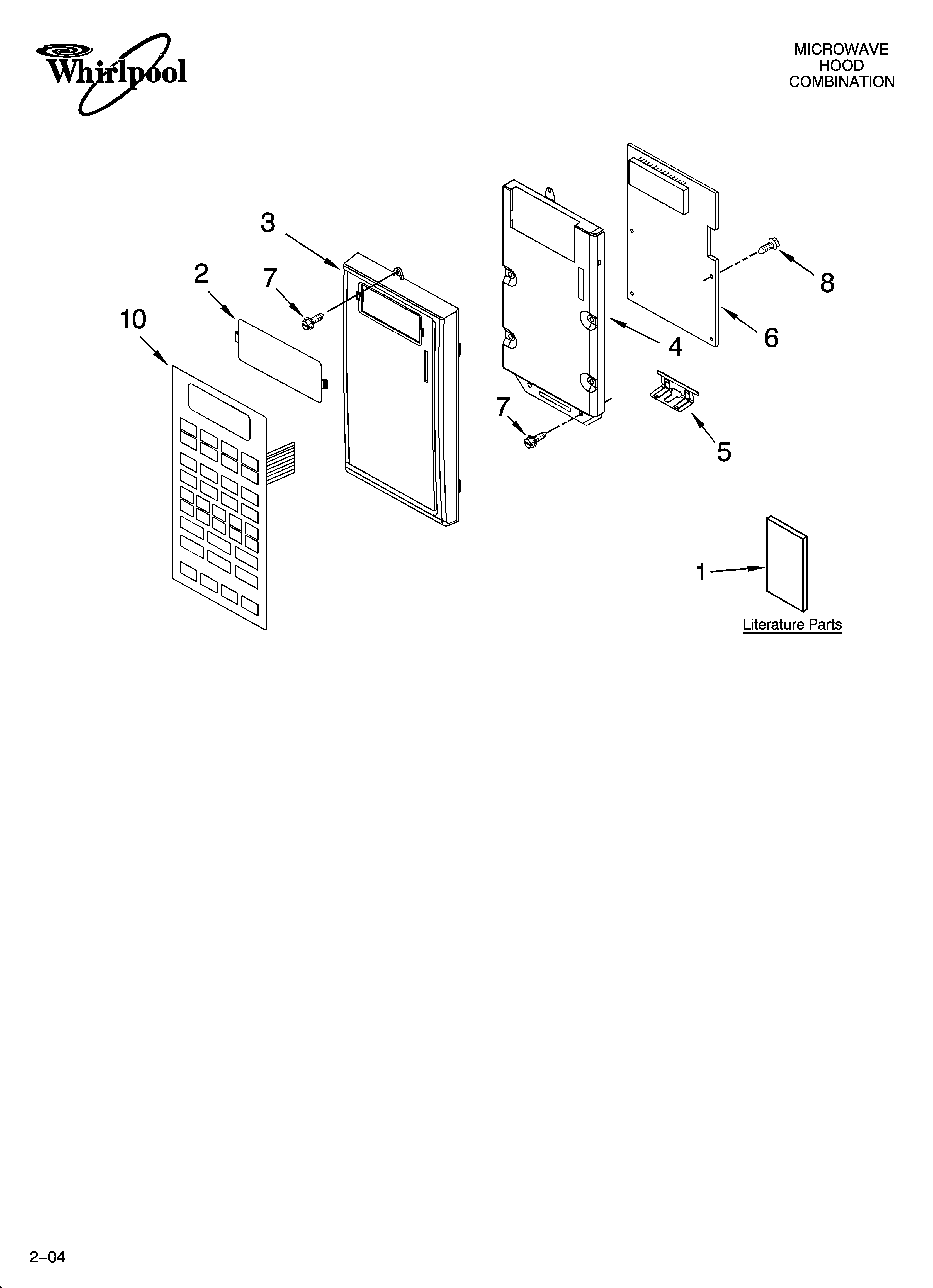 Control panel parts