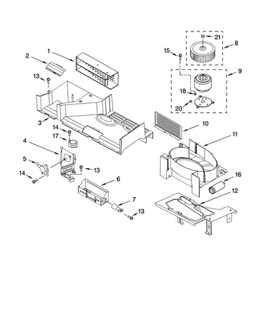 Air flow parts