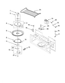 Magnetron and turntable parts