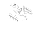 Whirlpool YGH8155XJT0 cabinet and installation parts diagram