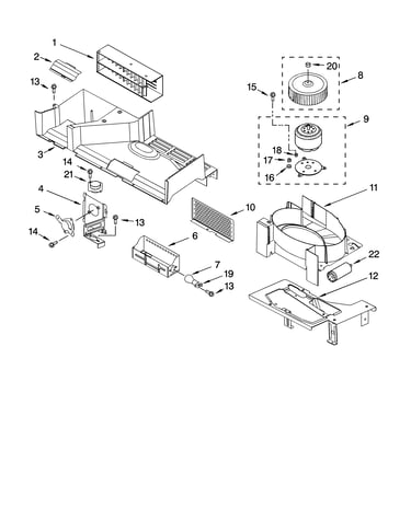 Air flow parts