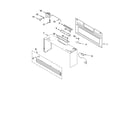 Whirlpool YGH8155XMQ0 cabinet and installation parts diagram
