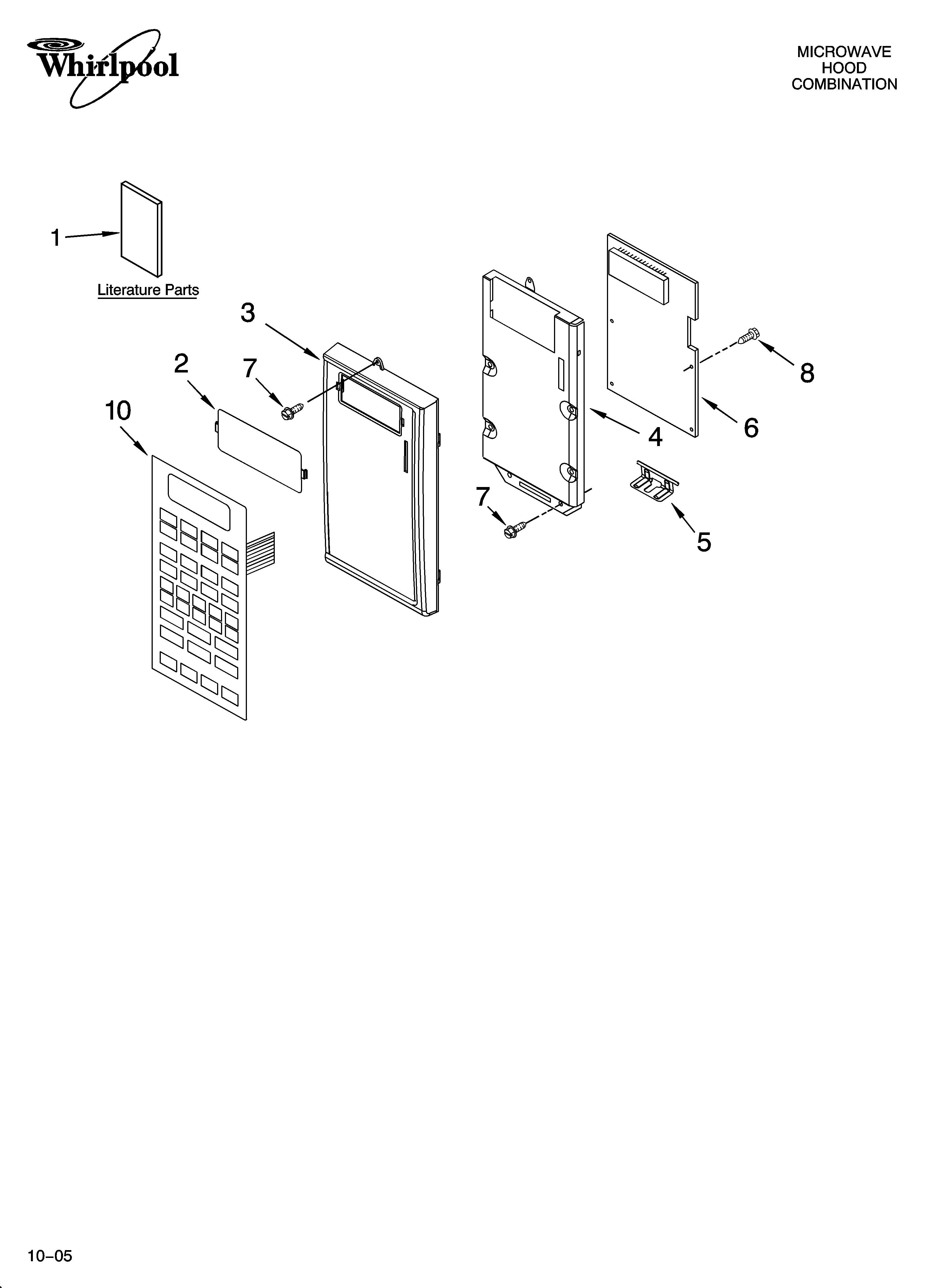CONTROL PANEL PARTS