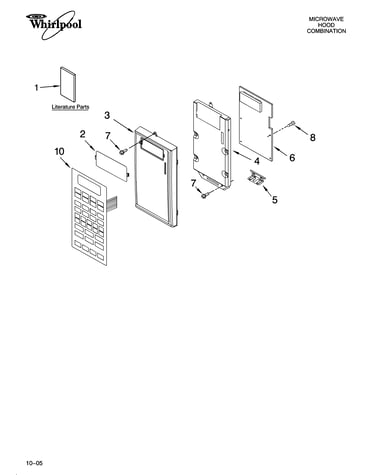 Control panel parts