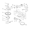 Magnetron and turntable parts
