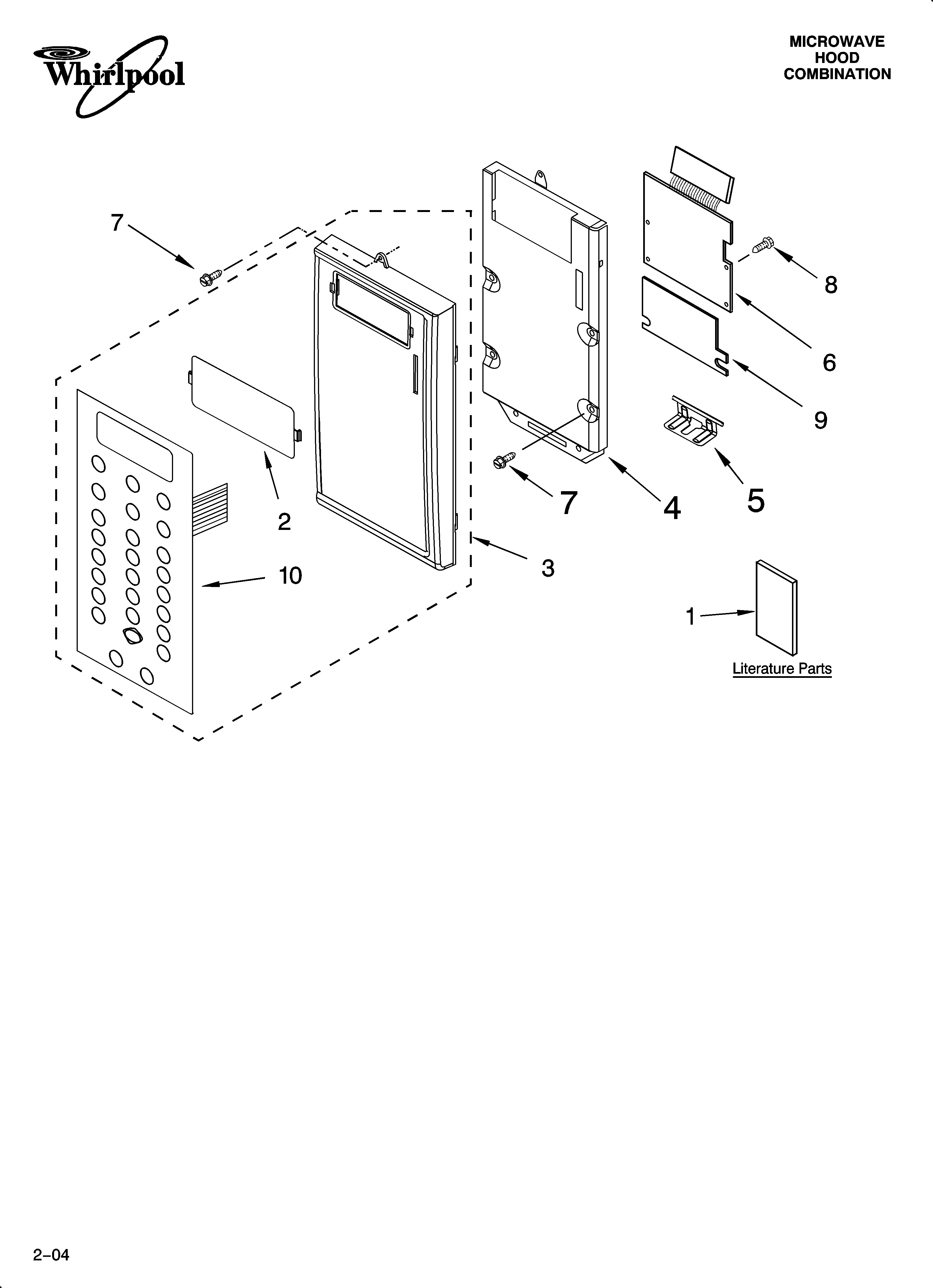 Control panel parts
