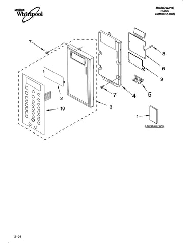 Control panel parts