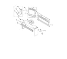 Whirlpool YMH1141XMQ1 cabinet and installation parts diagram