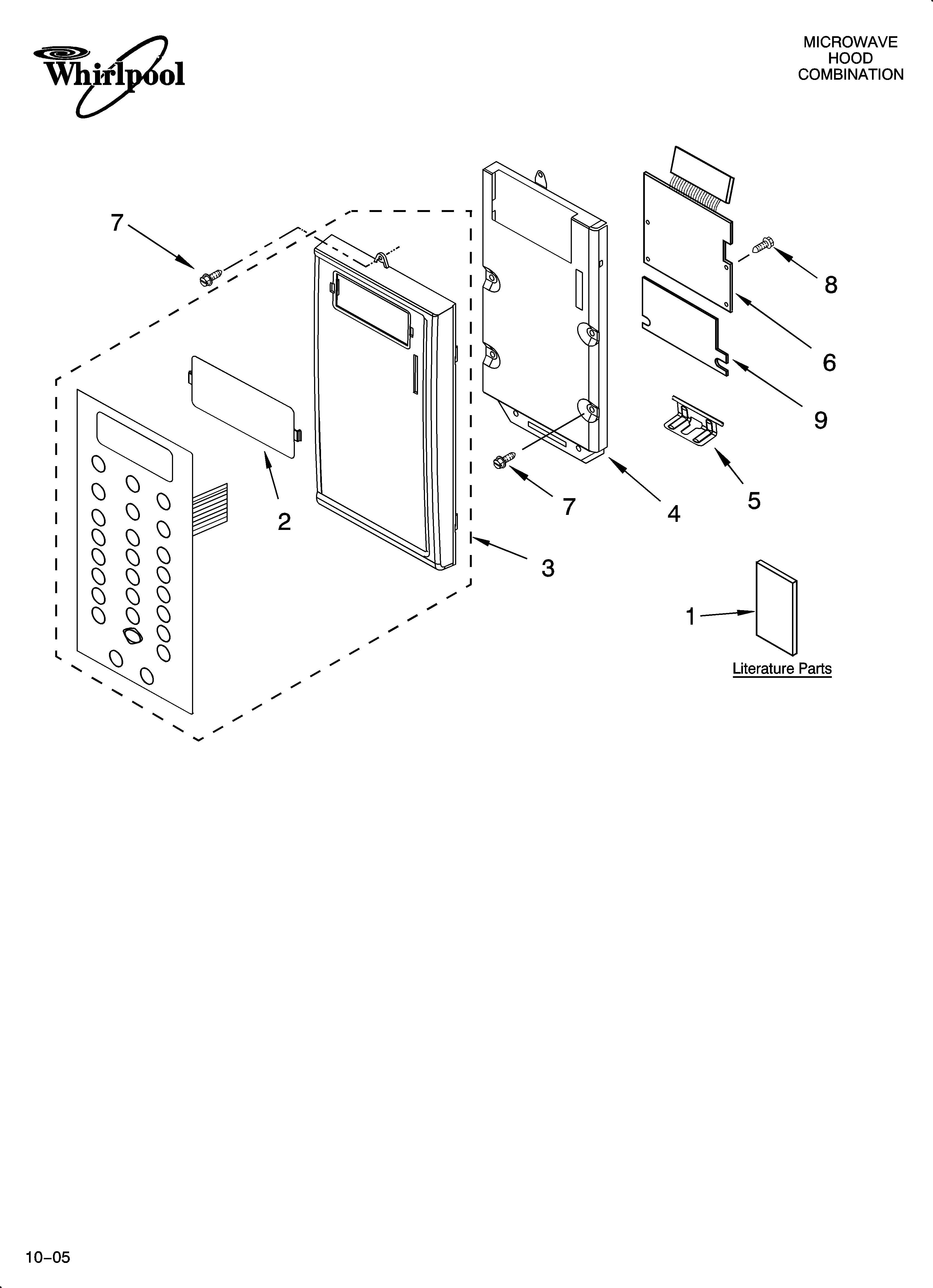 Control panel parts