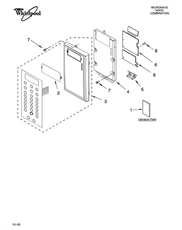 Control panel parts