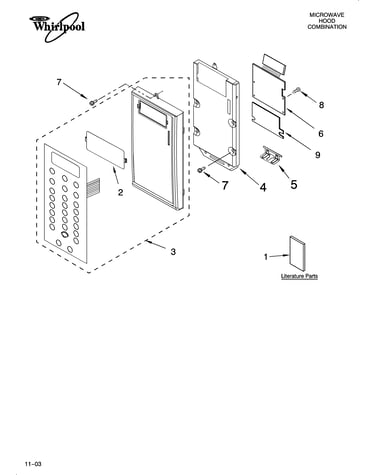 Control panel parts