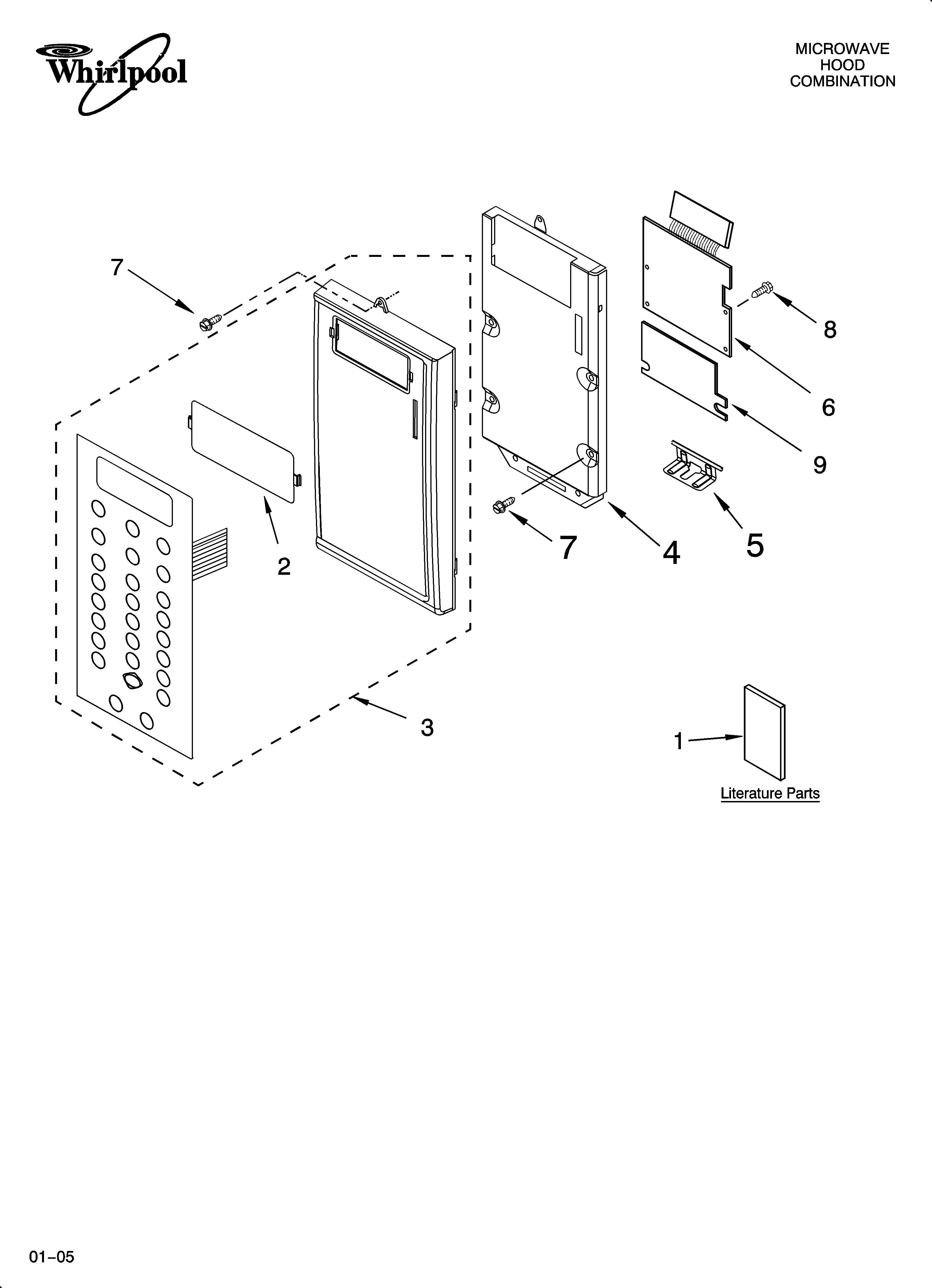 Control panel parts