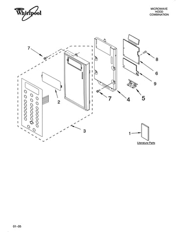 Control panel parts