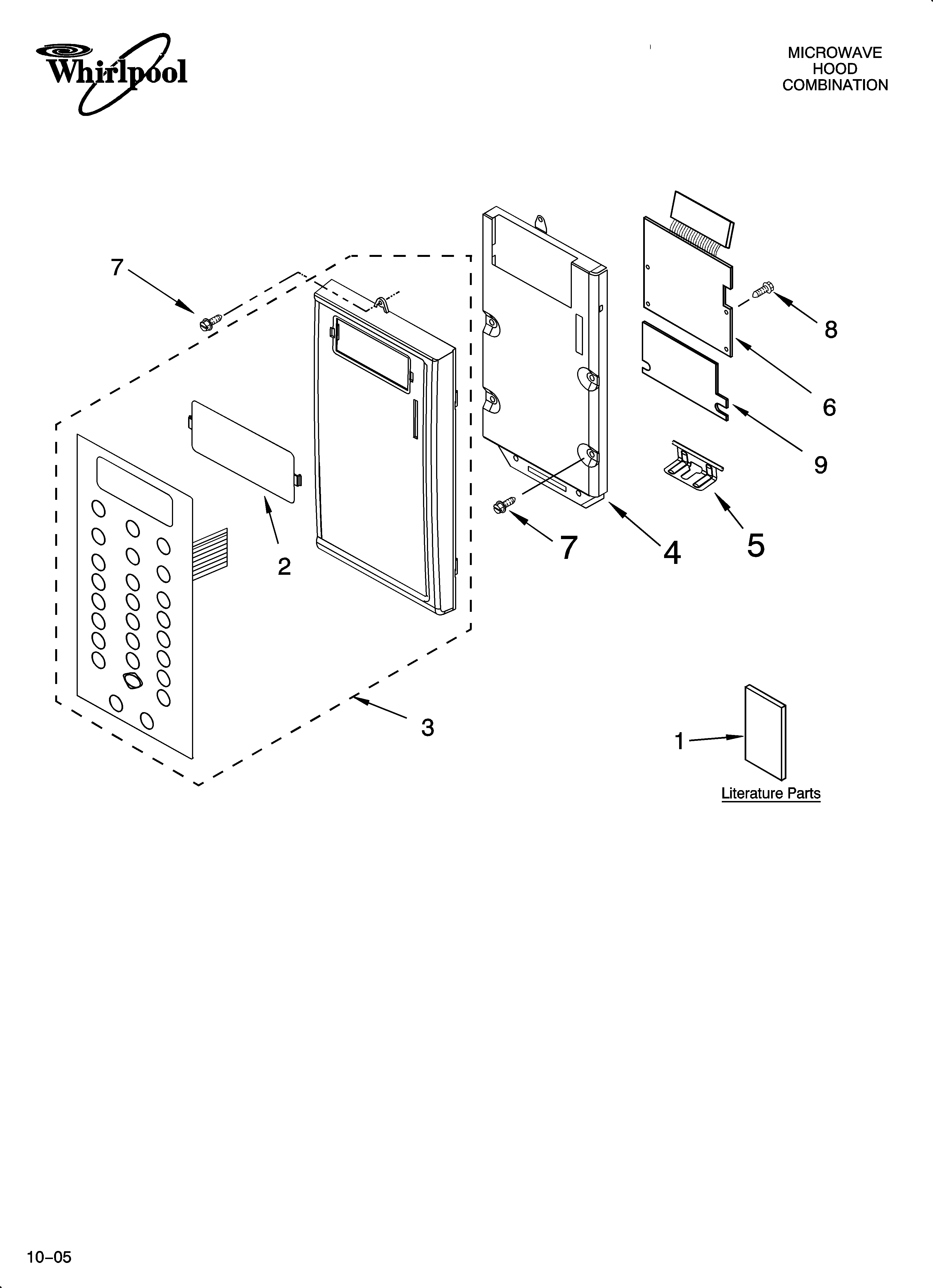 Control panel parts