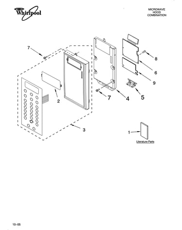Control panel parts