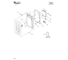 Whirlpool YMH1150XMS3 control panel parts diagram