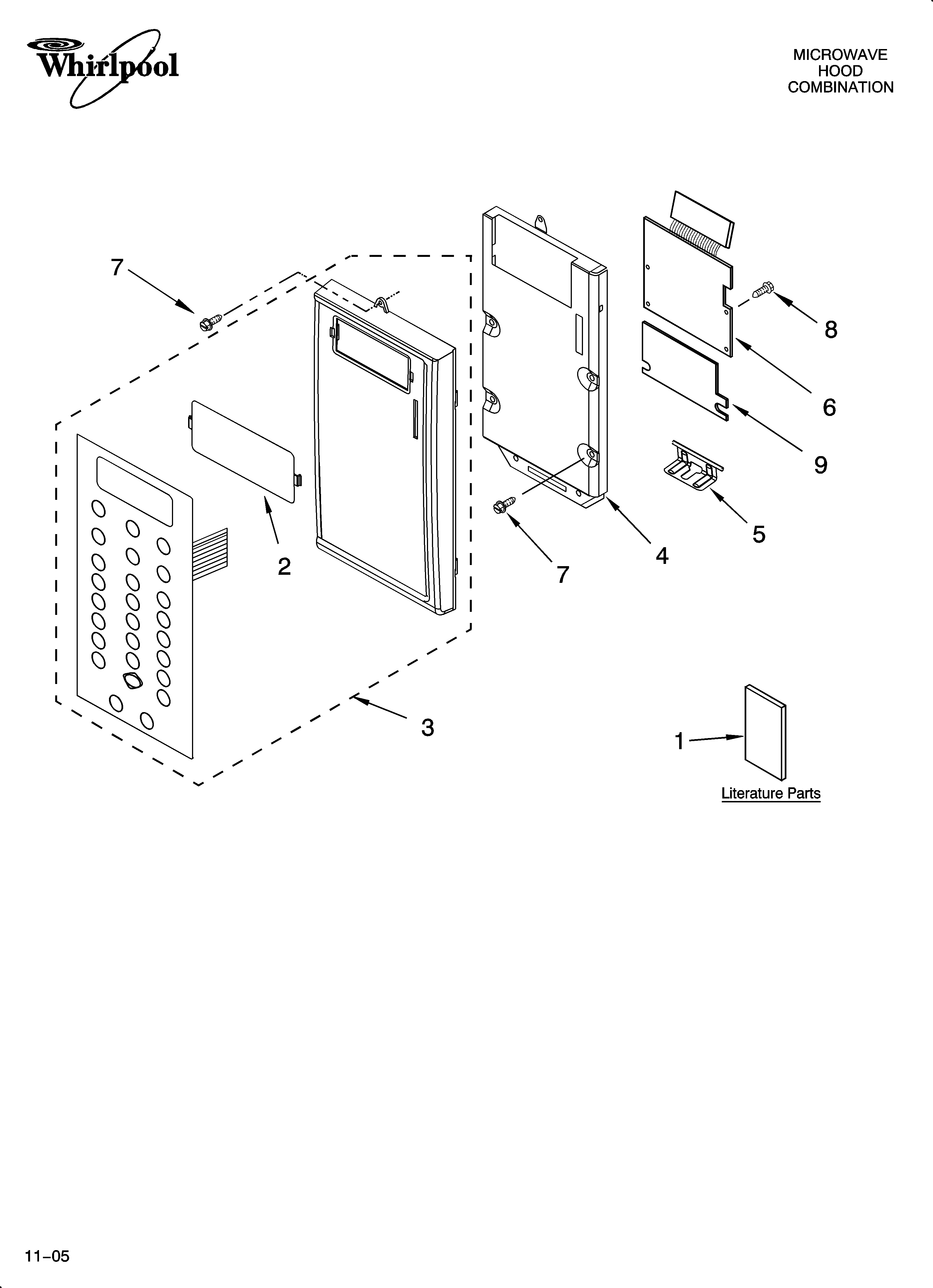 Control panel parts