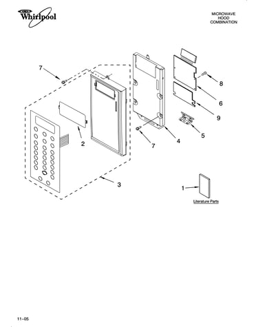 Control panel parts