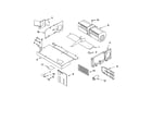 Whirlpool YMH1150XMS3 air flow parts diagram