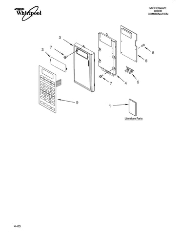 Control panel parts