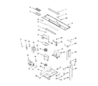 Whirlpool YMH6140XFQ2 interior and ventilation parts diagram