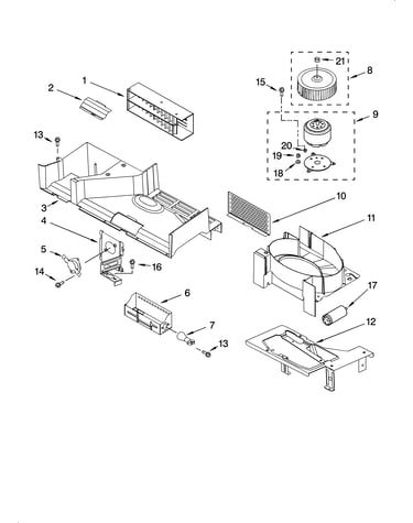 Air flow parts