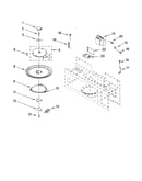 Magnetron and turntable parts