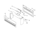 Cabinet and installation parts