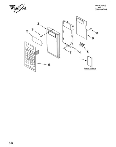 Control panel parts