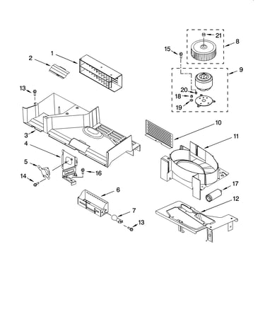 Air flow parts