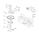 Magnetron and turntable parts