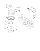 Magnetron and turntable parts