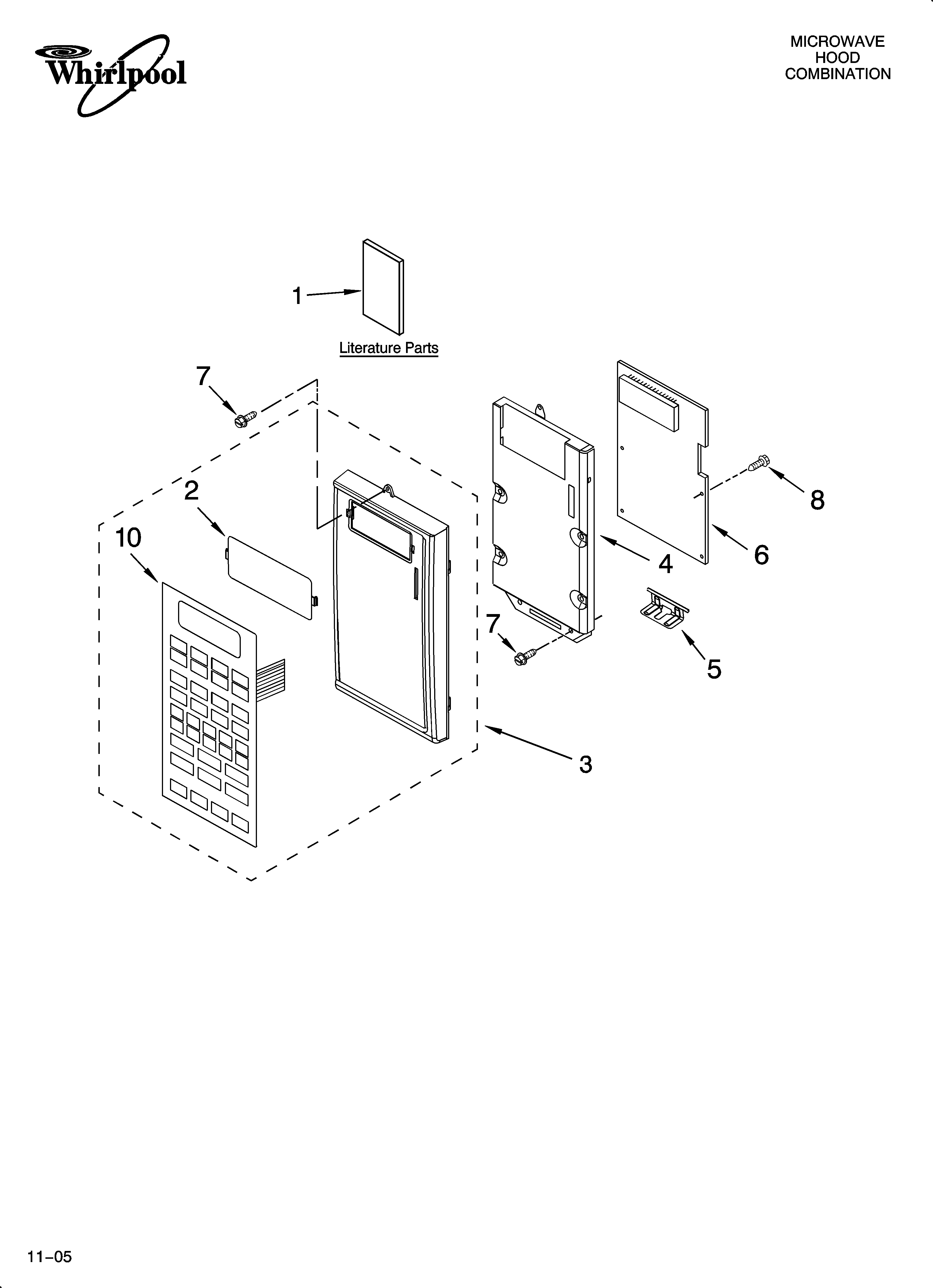 Control panel parts