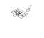 Whirlpool YMT4070SKB1 base plate parts diagram