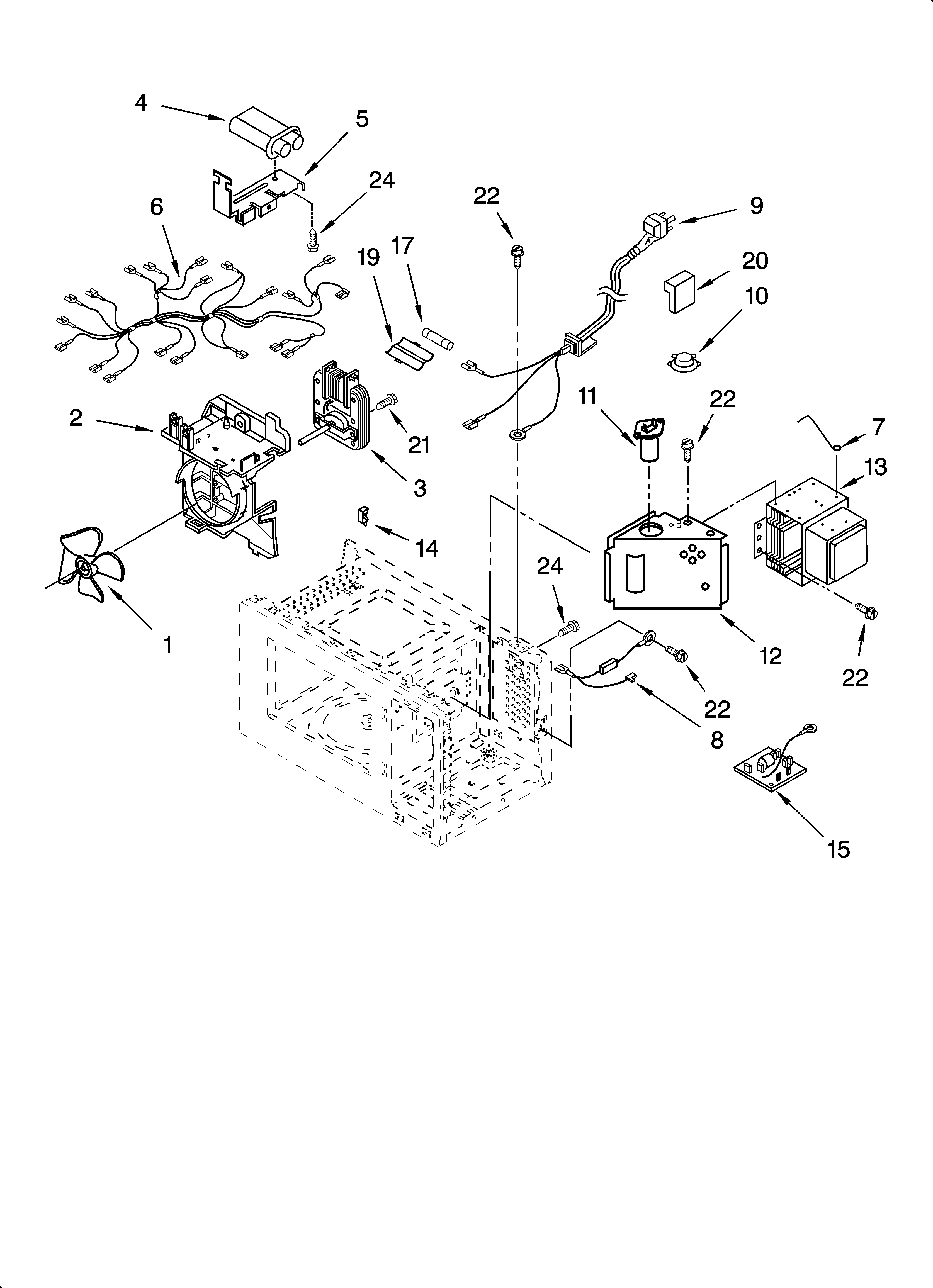 Oven interior parts