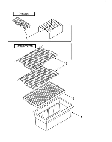 Shelf parts