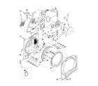 Maytag YMED6400TB0 bulkhead parts, optional parts (not included) diagram