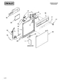 Frame and console parts
