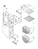 Freezer liner parts