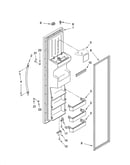 Freezer door parts