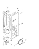 Refrigerator liner parts
