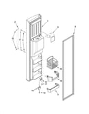 Freezer door parts