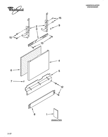 Door and panel parts