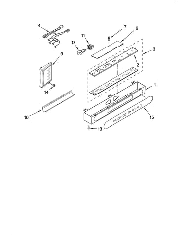 Control panel parts