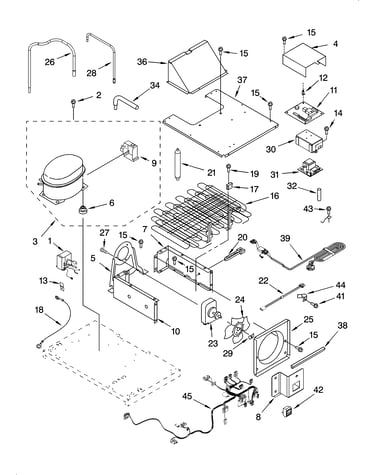 Upper unit parts