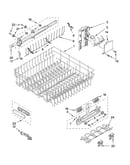 Upper rack and track parts