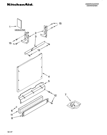 Door and panel parts