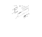 KitchenAid KUDS02FSPA3 control panel parts diagram